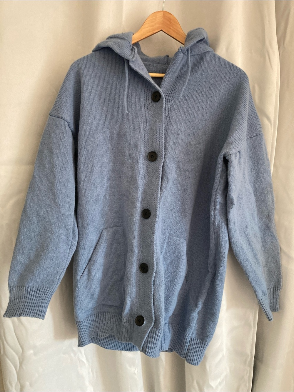 Sweater Hoody - Light Blue